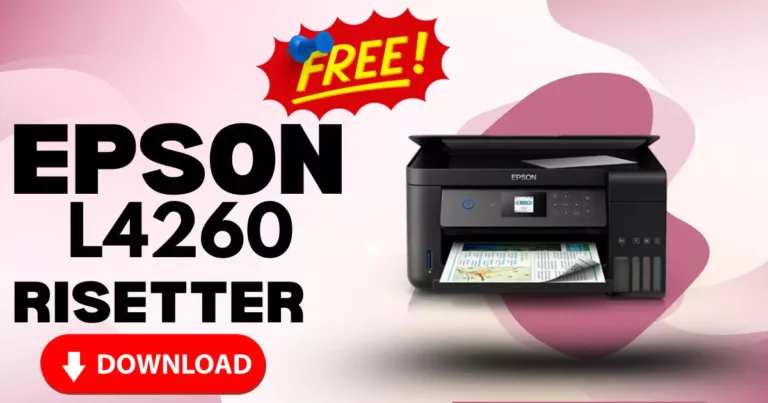 epson l4260 resetter