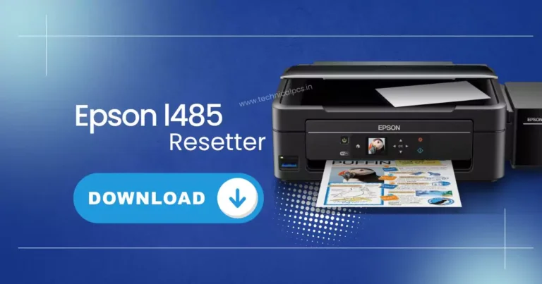 epson l485 resetter