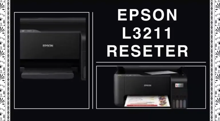 epson l3211 resetter