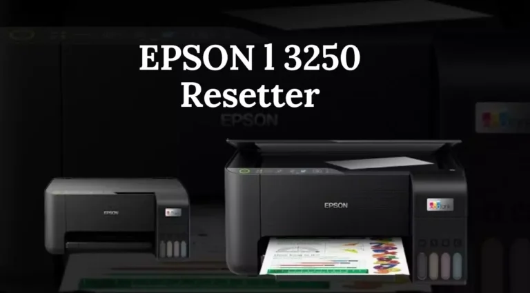 epson l3250 resetter
