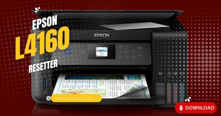 Epson l4160 Resetter Free